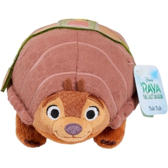 Disney NWT Tuk Tuk Raya & the Last Dragon Fold n Roll Plush Stuffed Animal 7” - Picture 3 of 12